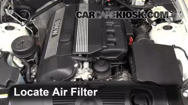 2004 BMW Z4 2.5i 2.5L 6 Cyl. Filtro de aire (motor) Cambio